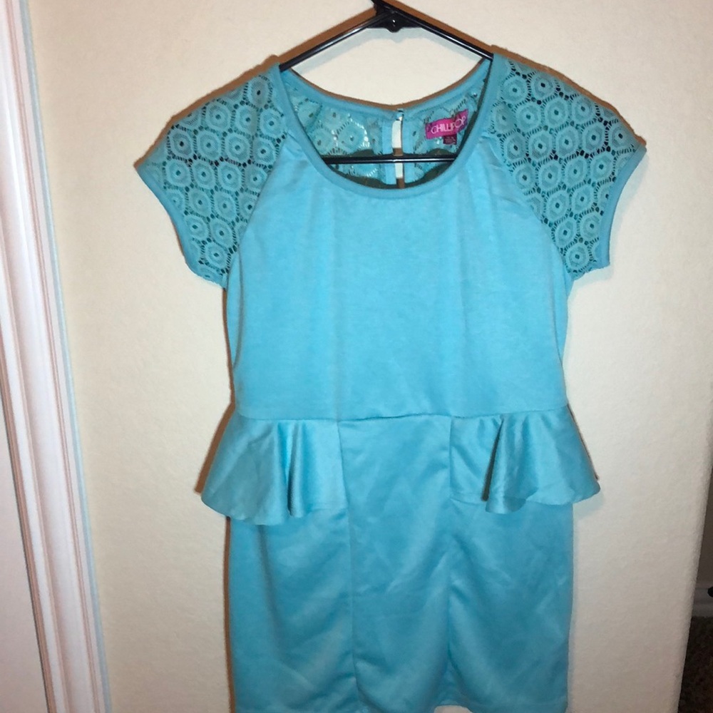Blue formal dress